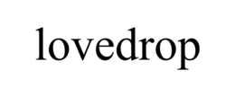 LOVEDROP trademark