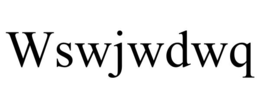 WSWJWDWQ trademark