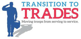 TRANSITION TO TRADES MOVING TROOPS FROM SERVING TO SERVICE. trademark