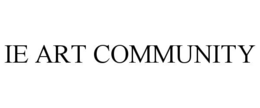IE ART COMMUNITY trademark