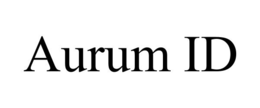 AURUM ID trademark