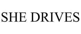 SHE DRIVES trademark