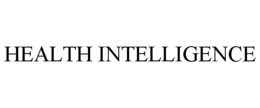 HEALTH INTELLIGENCE trademark