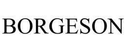 BORGESON trademark