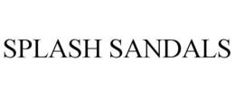 SPLASH SANDALS trademark