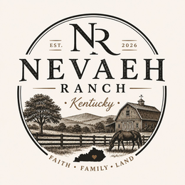 EST. NR 2026 NEVAEH RANCH KENTUCKY FAITH · FAMILY · LAND trademark