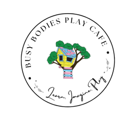 • BUSY BODIES PLAY CAFE • LEARN, IMAGINE, PLAY trademark