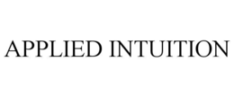 APPLIED INTUITION trademark