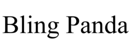 BLING PANDA trademark