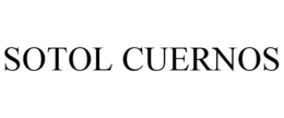 SOTOL CUERNOS trademark