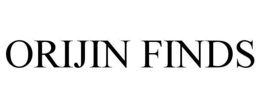 ORIJIN FINDS trademark