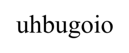 UHBUGOIO trademark