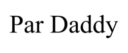 PAR DADDY trademark