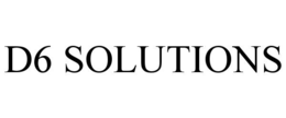 D6 SOLUTIONS trademark