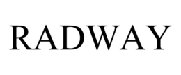 RADWAY trademark