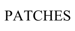 PATCHES trademark