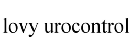 LOVY UROCONTROL trademark