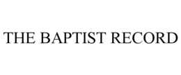 THE BAPTIST RECORD trademark