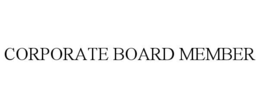 CORPORATE BOARD MEMBER trademark