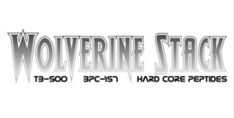 WOLVERINE STACK TB-500 BPC-157 HARD CORE PEPTIDES trademark