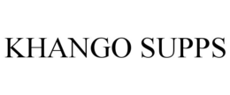 KHANGO SUPPS trademark