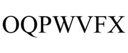 OQPWVFX trademark