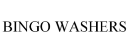 BINGO WASHERS trademark