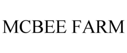 MCBEE FARM trademark