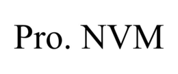 PRO. NVM trademark