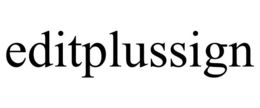 EDITPLUSSIGN trademark