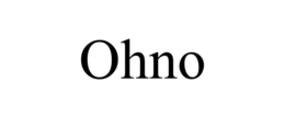 OHNO trademark
