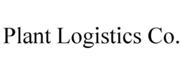 PLANT LOGISTICS CO. trademark