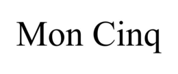 MON CINQ trademark