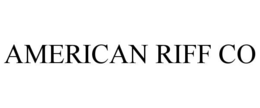 AMERICAN RIFF CO trademark