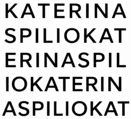 KATERINA SPILIOKAT ERINASPIL IOKATERIN ASPILIOKAT trademark