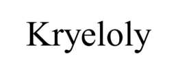 KRYELOLY trademark
