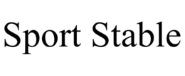 SPORT STABLE trademark