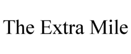THE EXTRA MILE trademark