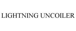 LIGHTNING UNCOILER trademark