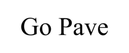 GO PAVE trademark