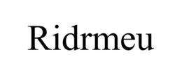 RIDRMEU trademark