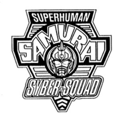 SUPERHUMAN SAMURAI SYBER-SQUAD trademark