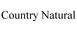COUNTRY NATURAL trademark