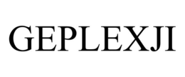 GEPLEXJI trademark