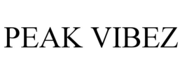 PEAK VIBEZ trademark
