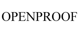 OPENPROOF trademark