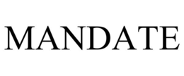 MANDATE trademark