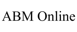 ABM ONLINE trademark