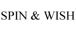 SPIN & WISH trademark