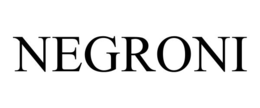 NEGRONI trademark